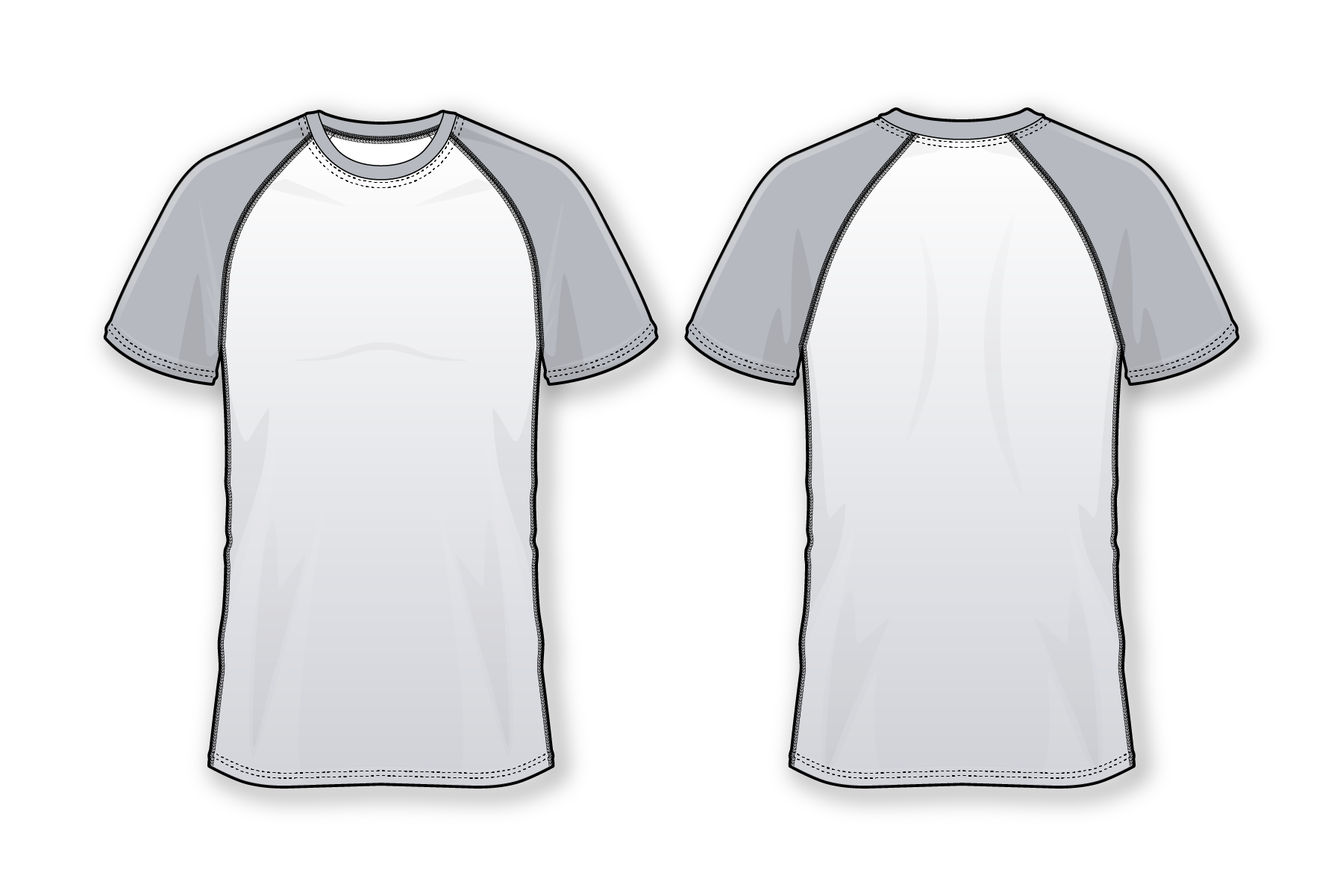 Men's Reversible Raglan Crew Neck Jersey, Athletic Apparel for Adults and Youth, Customizable Shirt Design and Printing.