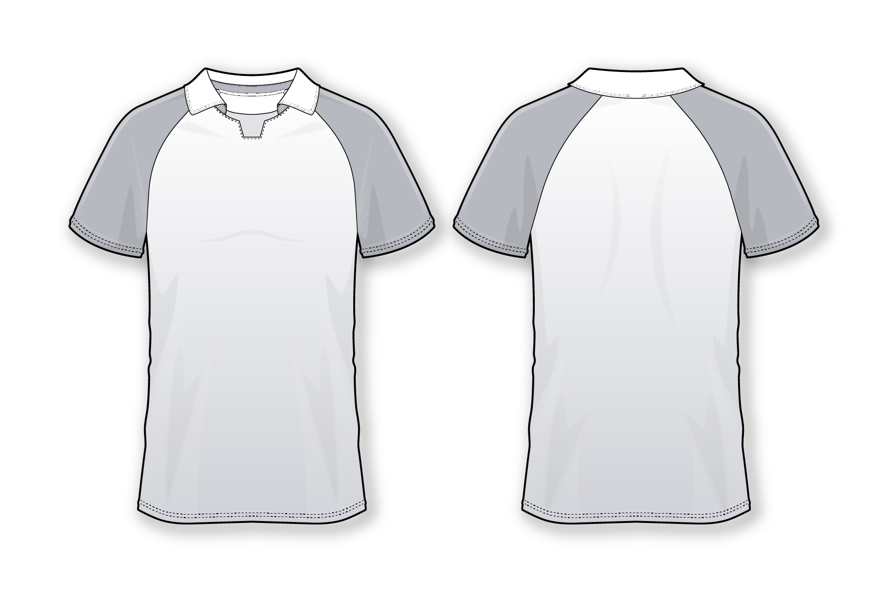Raglan Collared Mock Henley Neck Jersey, Athletic Wear for Adults and Youth, Customized Shirt Design and Printing.